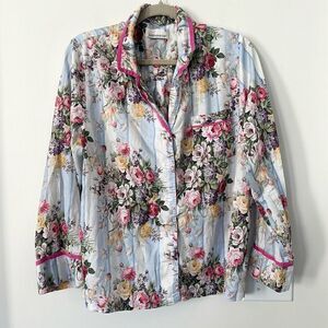 Peter Alexander Floral Pajama Top XL